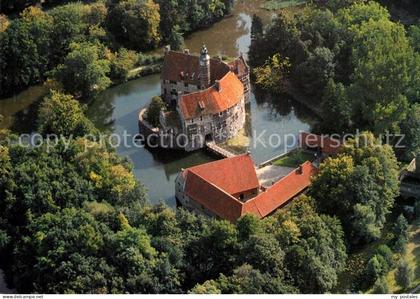 Luedinghausen Burg Vischering Fliegeraufnahme