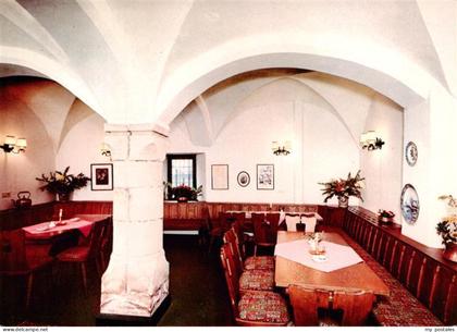 Luedinghausen Coesfeld NRW Burg-Vischering Gaststube Kreuzgewoelbe Restaurant Mi