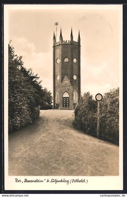 AK Lütjenburg /Ostholst., Weg zum Hessenstein