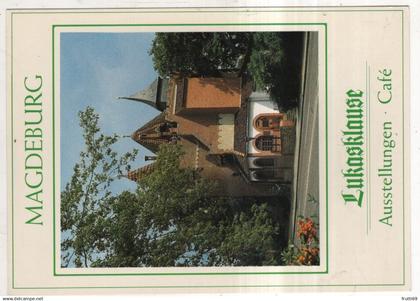 AK 236623 GERMANY - Magdeburg - Lukasklause - Ausstellungen - Café
