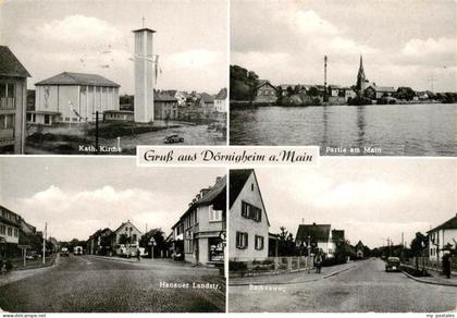 Doernigheim Maintal Kath Kirche Mainpartie Hanauer Landstrasse Backesweg