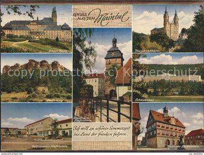 Maintal Stadtturm Staffelberg Schloss Banz