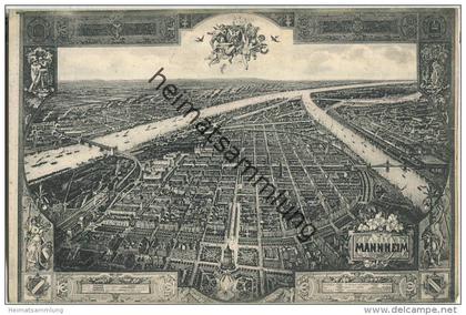 Mannheim - Panorama - Verlag Hepp Mannheim