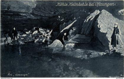 Mansfeld/Südharz - Höhle Heimkehle bei Uftrungen - Am Seeauge