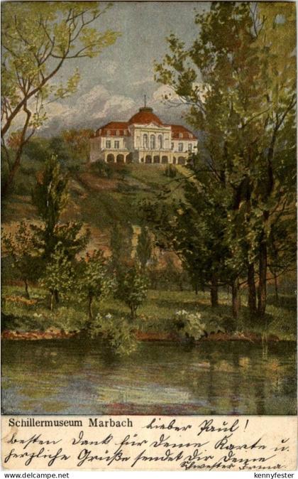 Marbach - Schillermuseum - Bahnpost