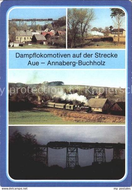 Markersbach Raschau-Markersbach Dampflokomotiven Strecke Aue Annaberg Buchholz