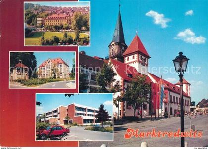 Marktredwitz Schloss Strasse Kirche