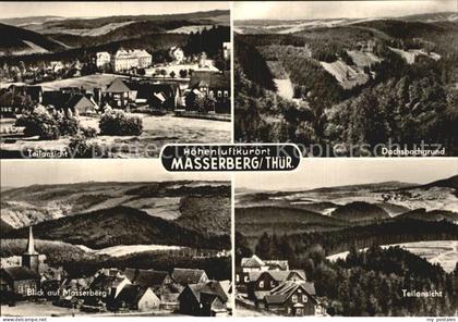 Masserberg Dachsbachgrund Masserberg Panorama