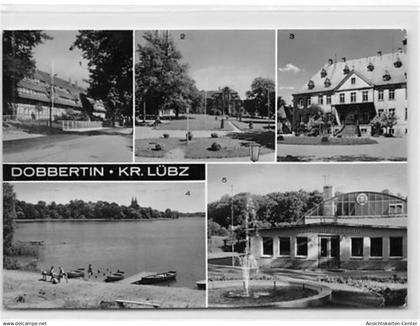 39096325 - Dobbertin, Kreis Luebz mit Pionierschule und Sporthalle gelaufen. Gute Erhaltung.