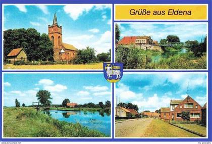 Eldena Elde Kirche Eldepartien Ortsmotiv