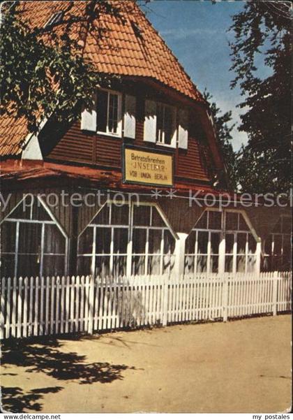 Insel Hiddensee Kloster Hiddensee Ferienheim Inselbar