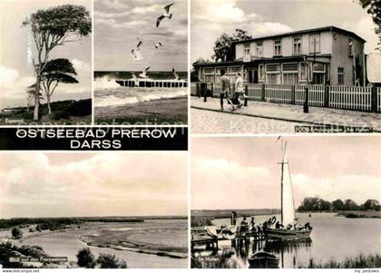 Prerow Ostseebad Esperort FDGB Erholungsheim Am Hafen Prerowstrom Hafen