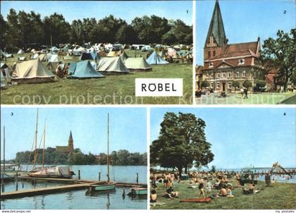 Roebel Mueritz Camping Rathaus Robel