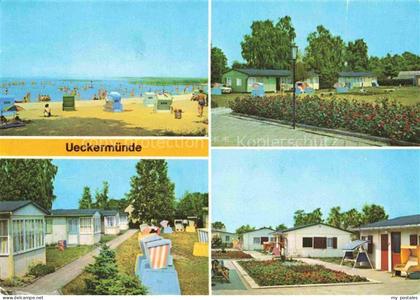 Ueckermuende ueckermuende Mecklenburg Vorpommern Ferienzentrum Bellin Badestrand