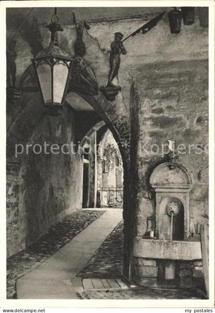 Meersburg Bodensee Schloss Meersburg Durchgang