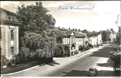 Meiningen Thueringen Meiningen August-Bebel-Strasse x 1964