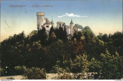 Meiningen Thueringen Meiningen Schloss Landsberg