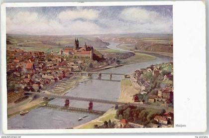 Meissen Elbe Sachsen Meissen KuenstlerO. Renatus