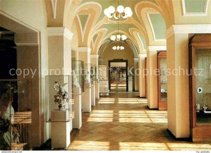 Meissen Elbe Sachsen Schauhalle der Porzellanmanufaktur Meissen Teilansicht