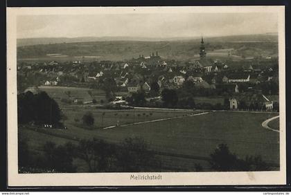 AK Mellrichstadt, Panorama vom Berg aus