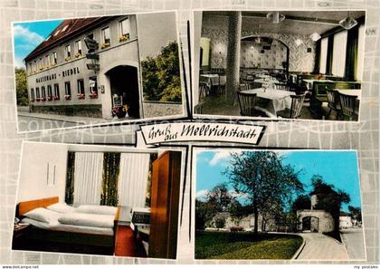 Mellrichstadt Gaestehaus Riedel Restaurant Hotel Gastraum Zimmer
