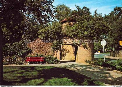 Mellrichstadt Partie an der Stadtmauer