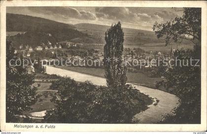 Melsungen Fulda Partie an der Fulda