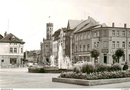 Meuselwitz Blick zum Rathaus
