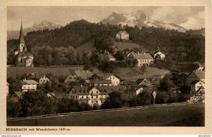 Miesbach mit Wendelstein