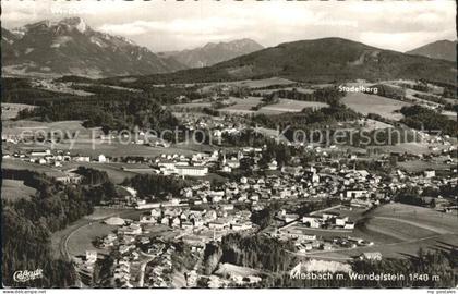 Miesbach mit Wendelstein Fliegeraufnahme