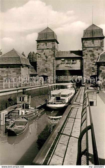 Minden Westfalen Schachtschleuse