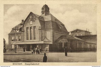 RHEYDT, Mönchengladbach, Hauptbahnhof (1920s) AK