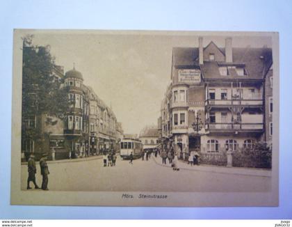 2020 - 7030  MÖRS  (Moers)  :  Steinstrasse   1921    XXX