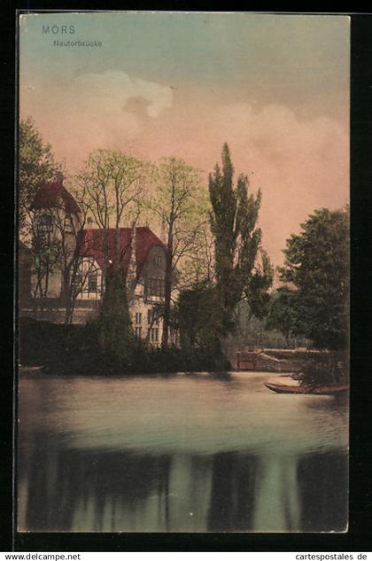 AK Mörs, Partie an der Neutorbrücke