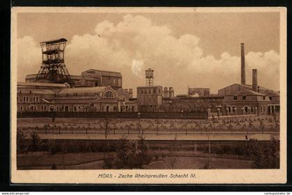 AK Mörs, Zeche Rheinpreussen Schacht IV