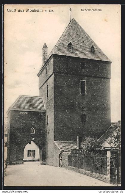 AK Monheim / Rhein, Schelmenturm