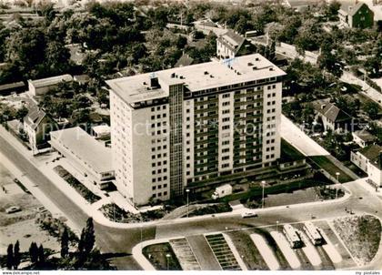 Monheim Rhein Hochhaus Rathausplatz Fliegeraufnahme
