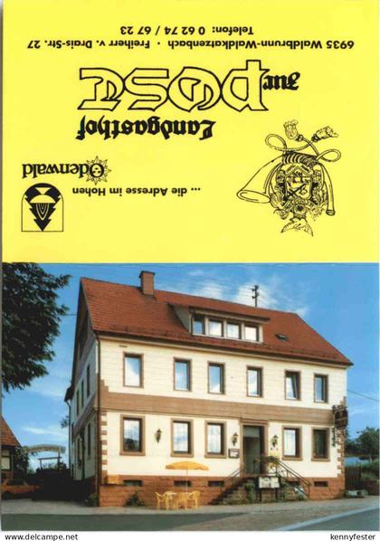 Waldbrunn-Waldkatzenbach - Landgasthof zur Post