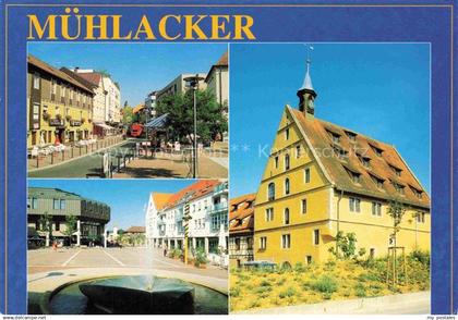 Muehlacker Motive Stadtzentrum Brunnen