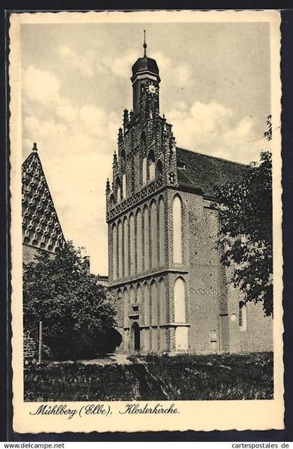 AK Mühlberg /Elbe, Die Klosterkirche