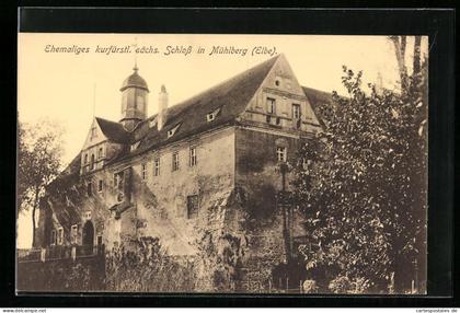 AK Mühlberg /Elbe, Ehemaliges kurfürstl. sächs. Schloss