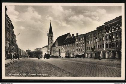 AK Mühldorf a. Inn, Oberer Stadtplatz