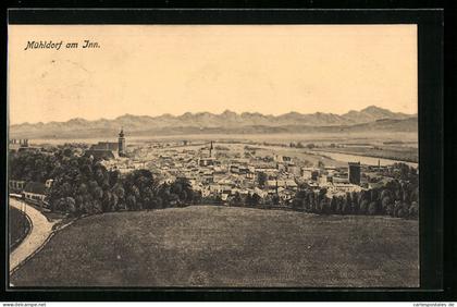 AK Mühldorf am Inn, Ortsansicht