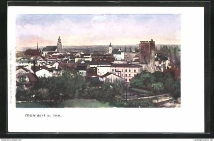 AK Mühldorf / Inn, Totalansicht