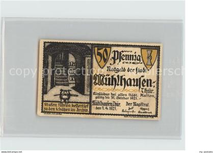 Muehlhausen Thueringen 50 Pfennig