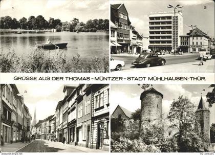 Muehlhausen Thueringen Schwanenteich Hotel Stadt Muehlhausen Steinweg