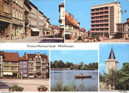 Muehlhausen Thueringen Steinweg Hotel Stadt Muehlhausen Karl Marx Platz Naherhol