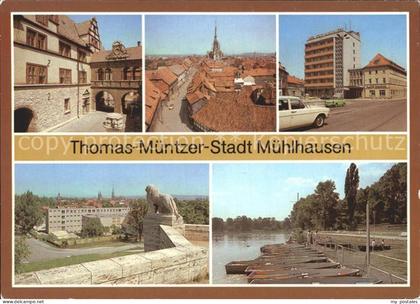 Muehlhausen Thueringen Thomas Muentzer Stadt Rabenturm Hotel Stadt Muehlhausen