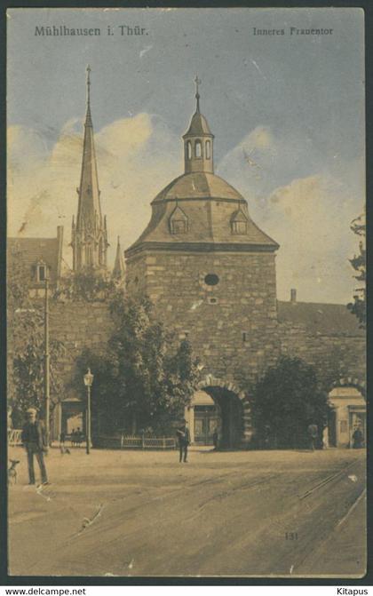Mühlhausen vintage postcard Germany