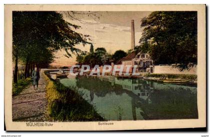 CPA Mulheim Ruhr Schleuse
